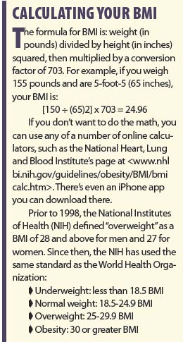 Rethinking Bmi For Older Adults Tufts Health Amp Nutrition Letter