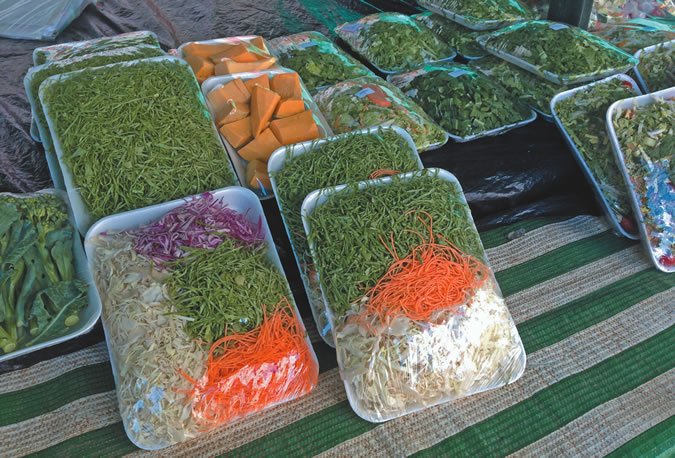Fruits and vegetables