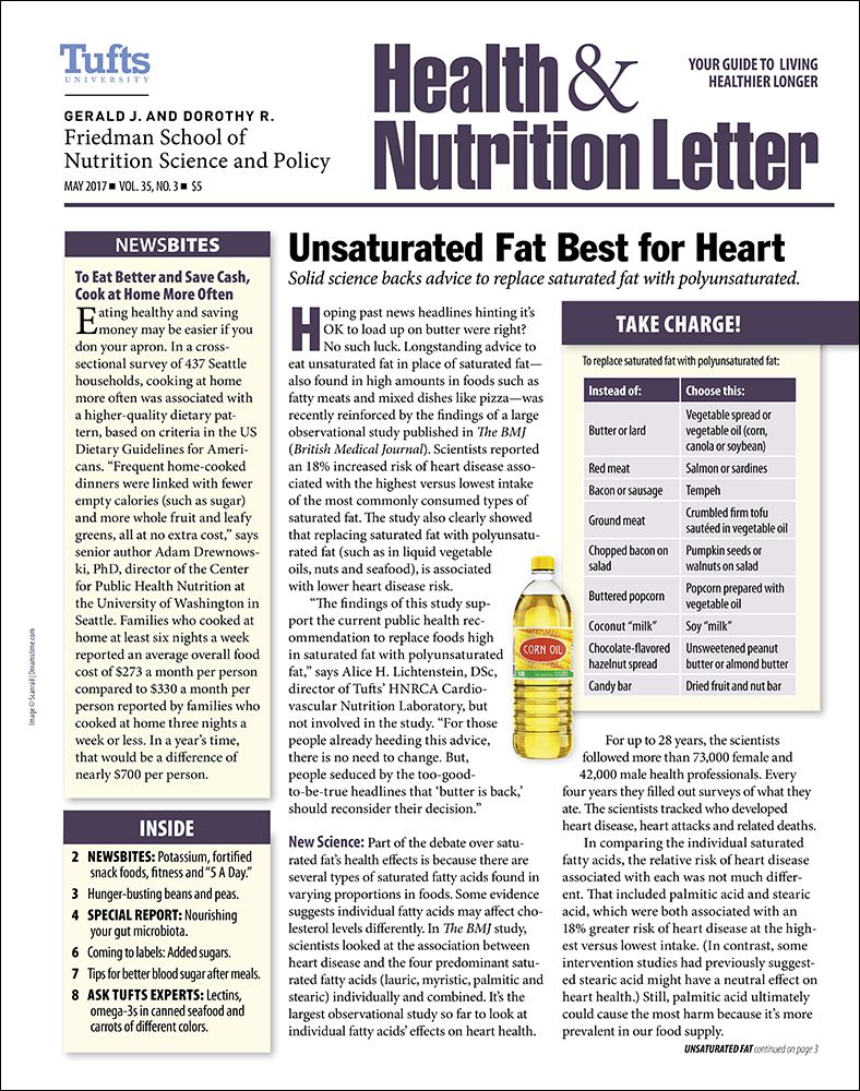 Download The Full May 2017 Issue PDF - Tufts Health & Nutrition Letter