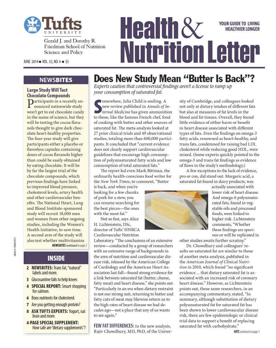 Download The Full June 2014 Issue Pdf Tufts Health And Nutrition Letter