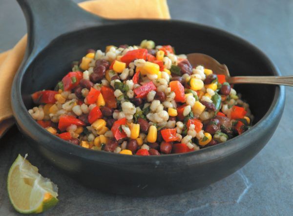 Multi-Color Black Bean & Barley Salad - Tufts Health & Nutrition Letter