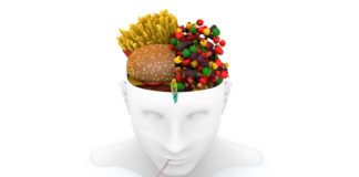 Healthy eating or unhealthy eating.