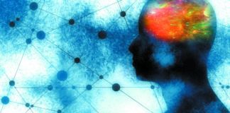 silhouette of a man's head