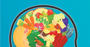 A healthy dietary pattern can help keep the blood vessels in the brain clear and flexible, which may stave off some forms of dementia.