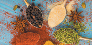 Herbs and spices are not quite the same, but serve the same purpose—flavoring delicious food!