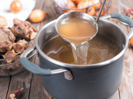 There is no reason to think drinking bone broth will help you lose weight.