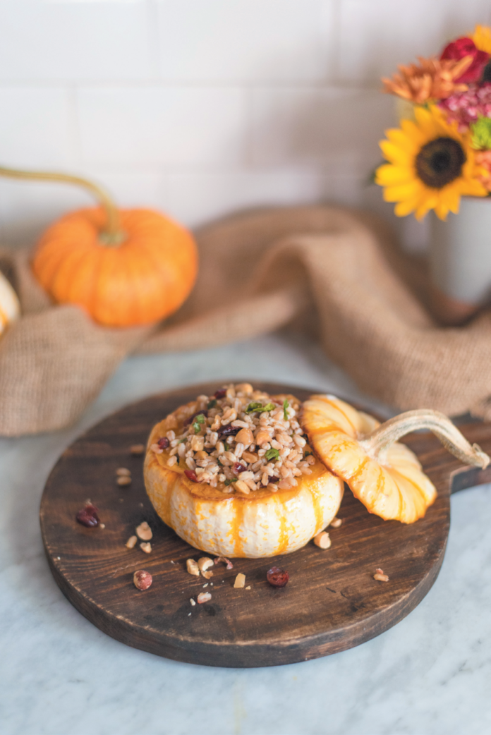 Farro pumpkin recipe