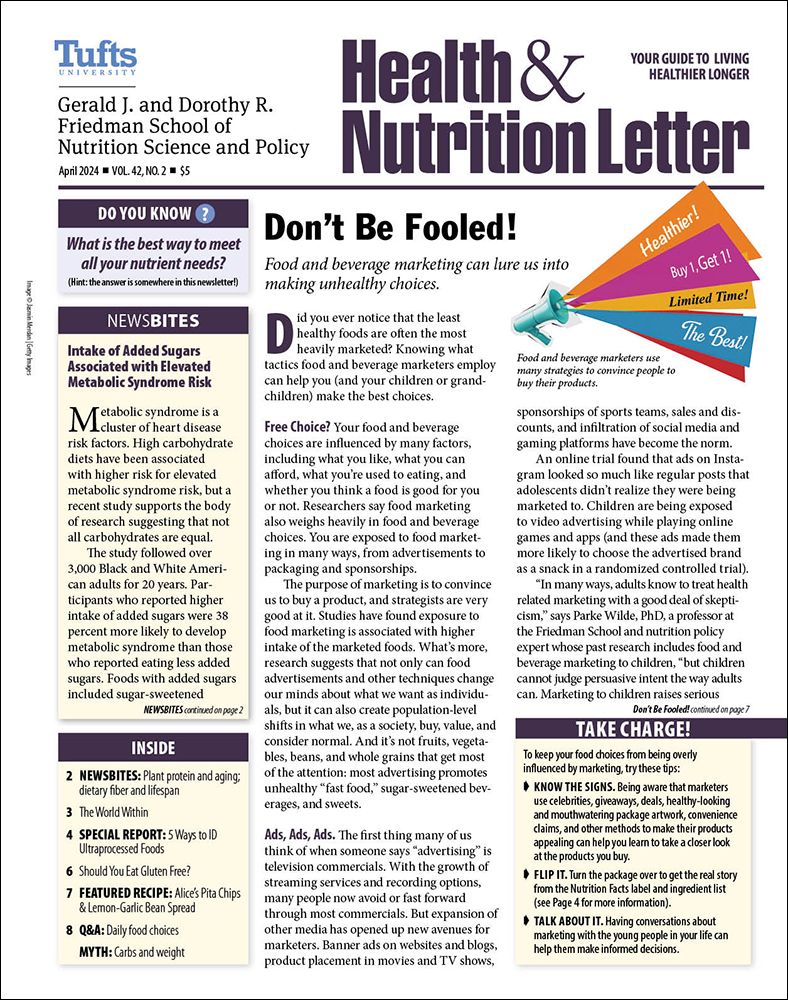 Tufts & Health Nutrition - Tufts Health & Nutrition Letter