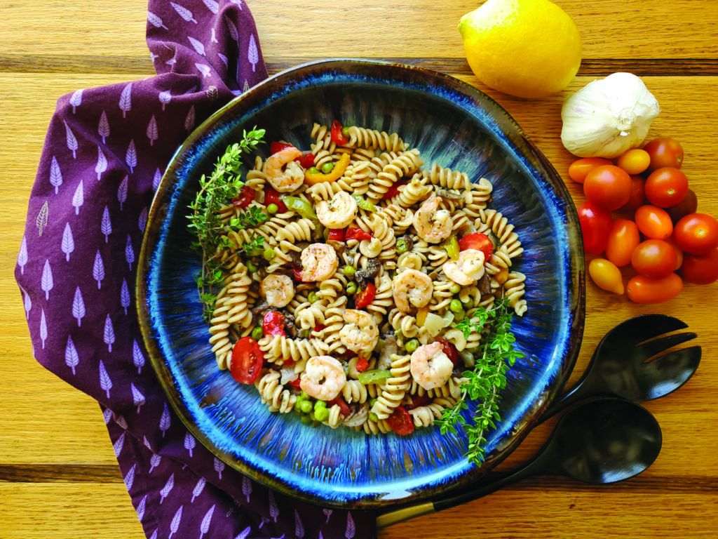 Shrimp Pasta a la Freezer - Tufts Health & Nutrition Letter